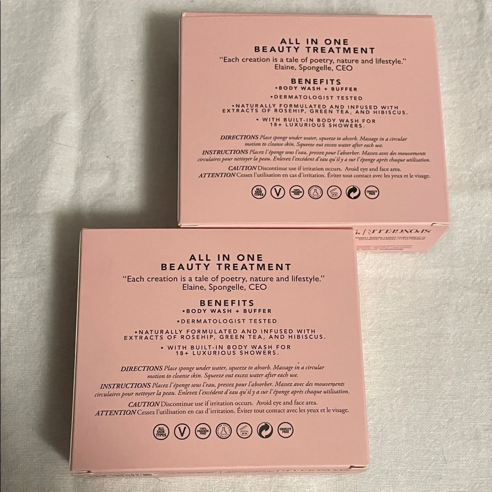 Spongelle All-in-One Beauty Treatment - Pink